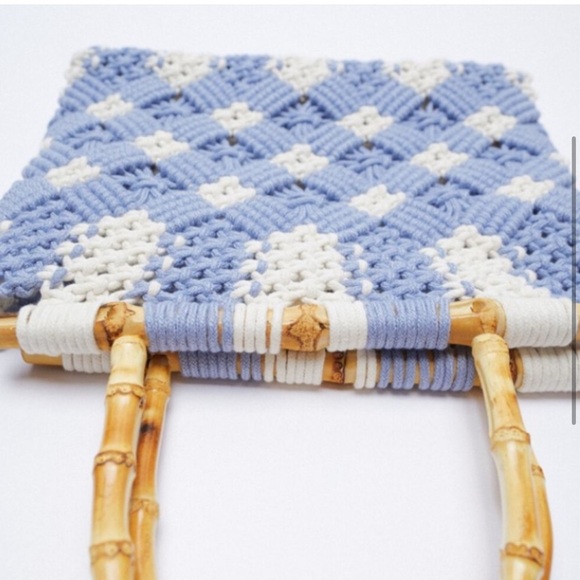 Zara Macrame Shopper Bag - Picture 4 of 7